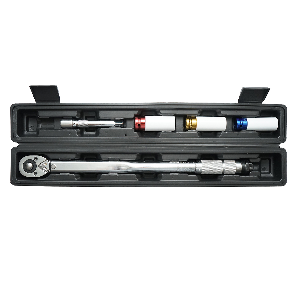 Set cheie dinamometrica 1/2 cu 3 tubulare 17, 19, 21 mm cuplu 40-210 Nm Breckner Germany - imagine 3