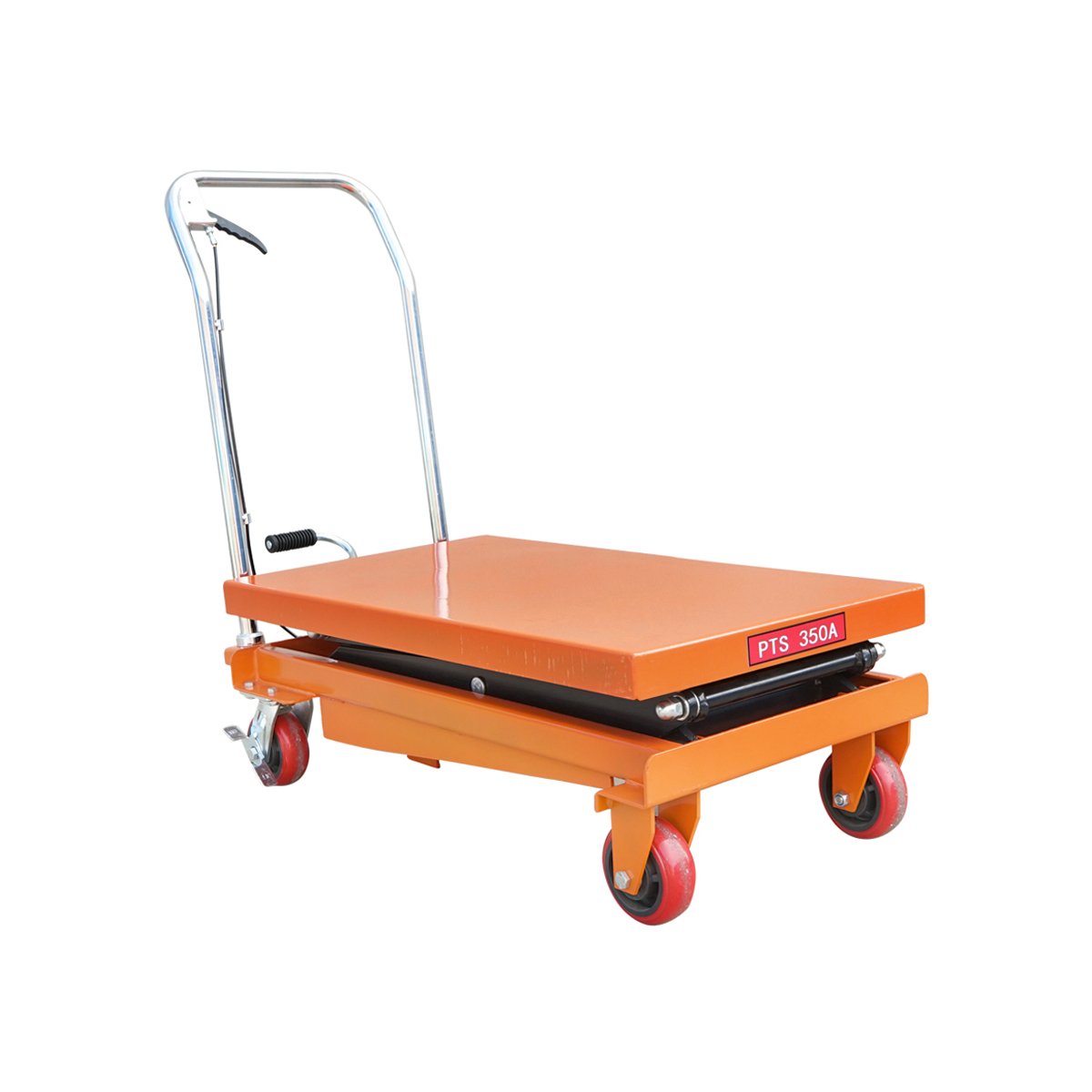 Masa de lucru hidraulica mobila 350 Kg inaltime 1300 mm (foarfeca) - imagine 3