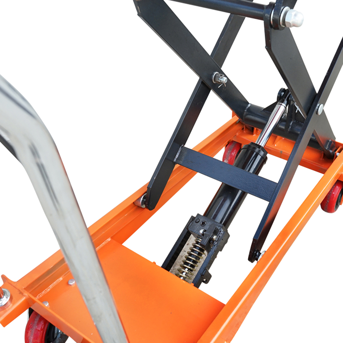 Masa de lucru hidraulica mobila 350 Kg inaltime 1300 mm (foarfeca) - imagine 6