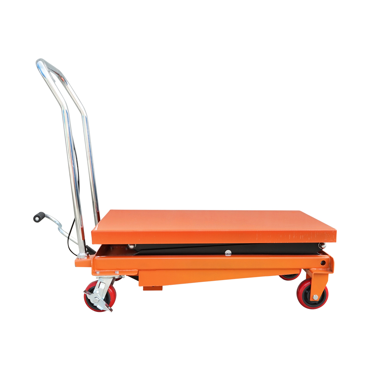 Masa de lucru hidraulica mobila 350 Kg inaltime 1300 mm (foarfeca) - imagine 2