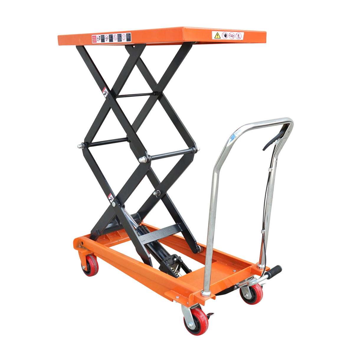 Masa de lucru hidraulica mobila 350 Kg inaltime 1300 mm (foarfeca) - imagine 5