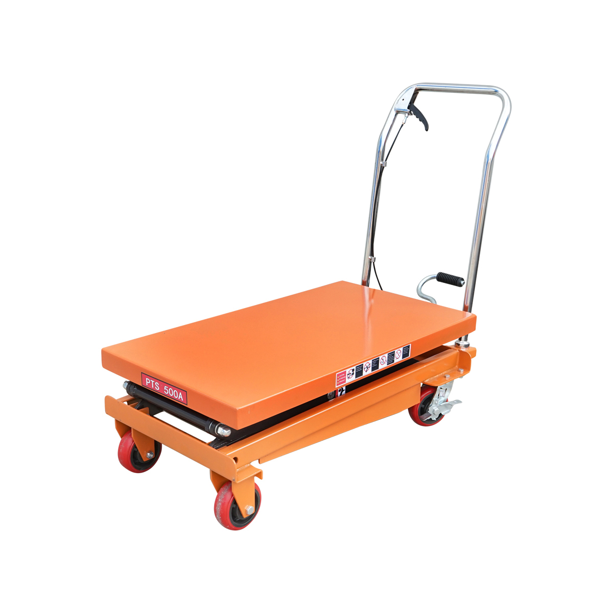 Masa de lucru hidraulica mobila 500 Kg inaltime 900mm. (foarfeca) - imagine 3