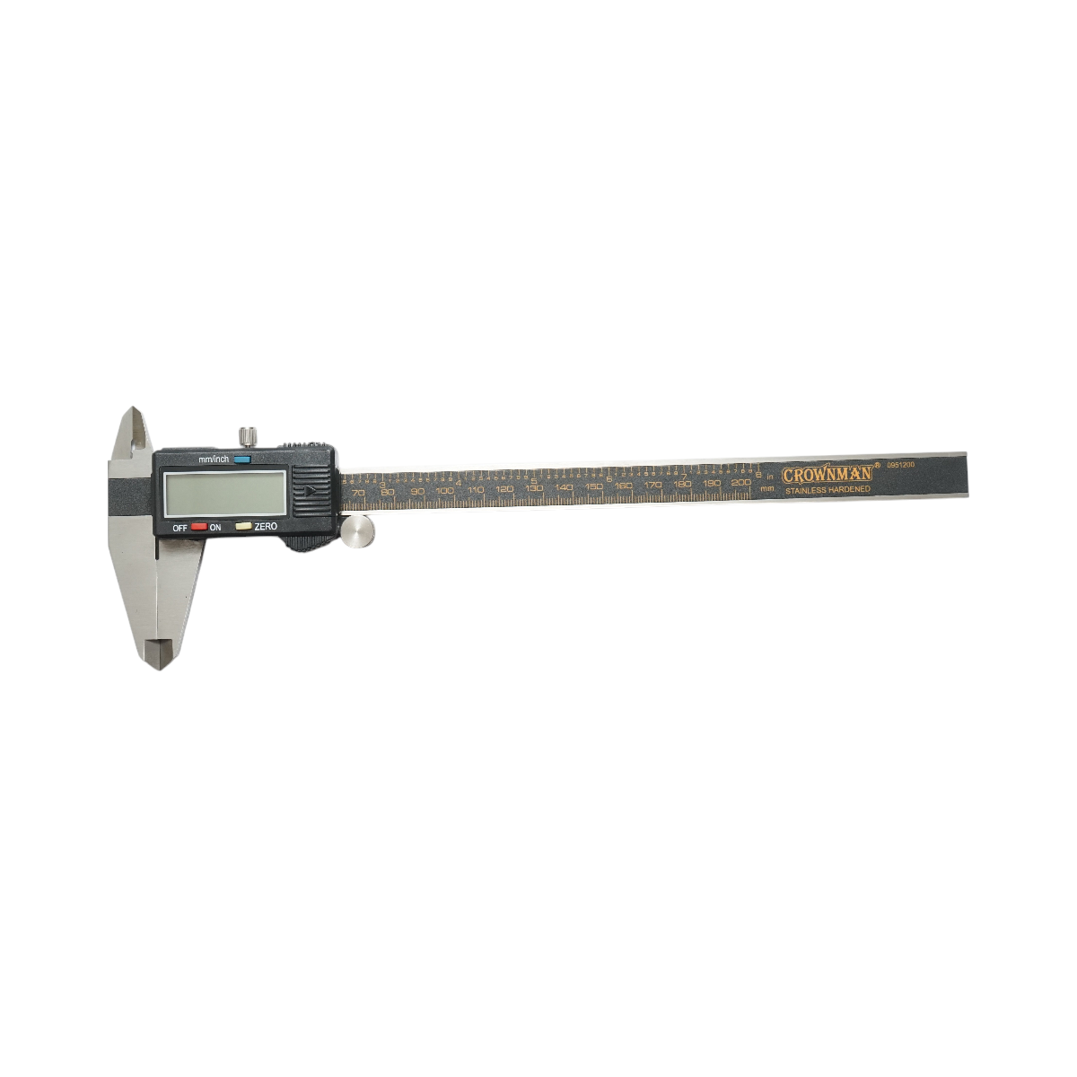 Subler digital profesional 200mm, scala dubla mm/inch, masuratoare interioara, exterioara, adancime Crownman - imagine 4
