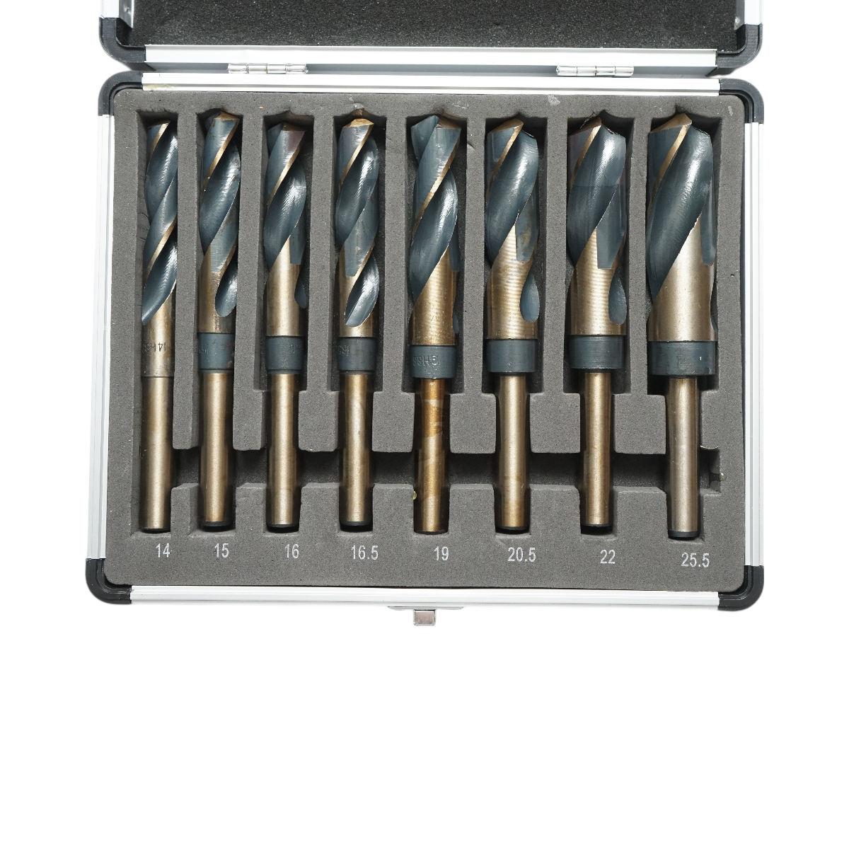 Trusa 8 burghie mari HSS pentru metal Breckner Germany - imagine 3