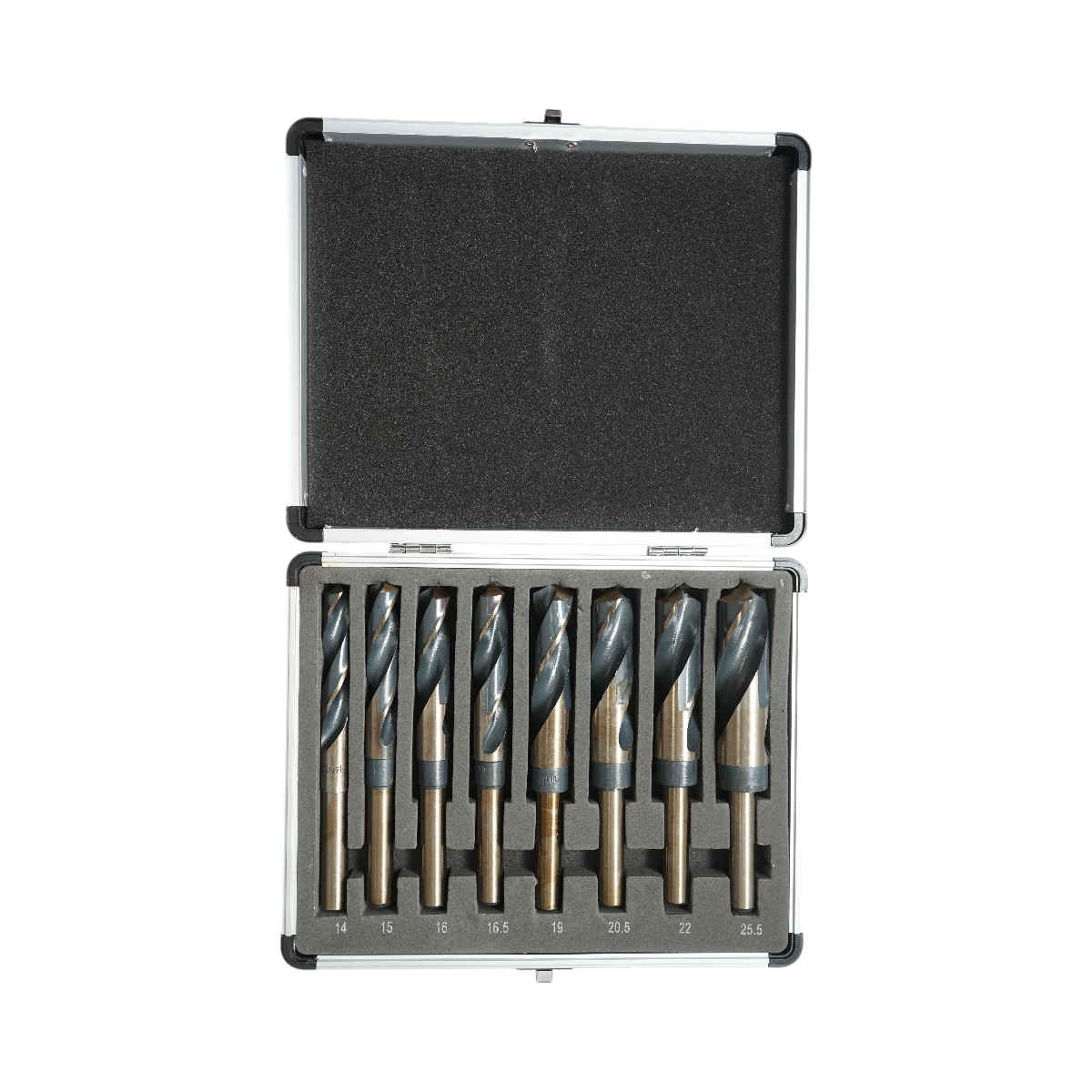 Trusa 8 burghie mari HSS pentru metal Breckner Germany - imagine 2