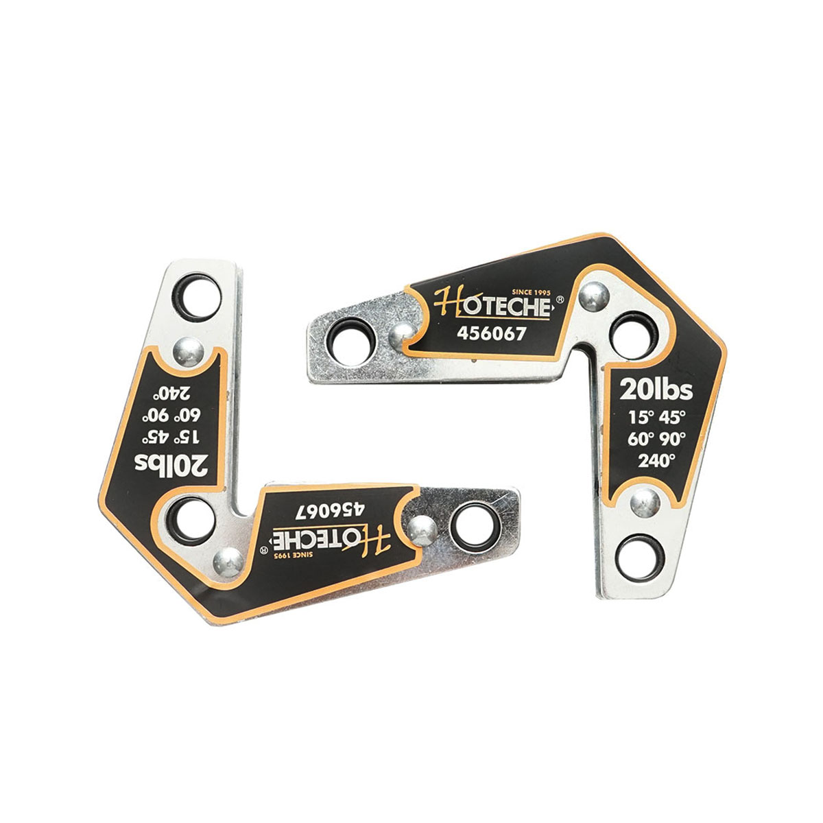 Set 2 magneti, vincluri de fixare pentru sudura 9 Kg Hoteche - imagine 2