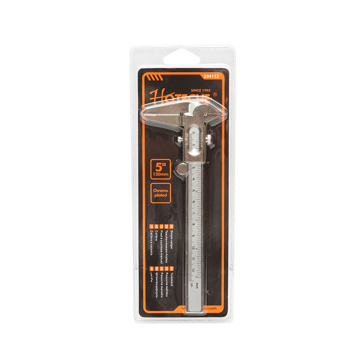 Subler mecanic de atelier 120mm Hoteche - imagine 5