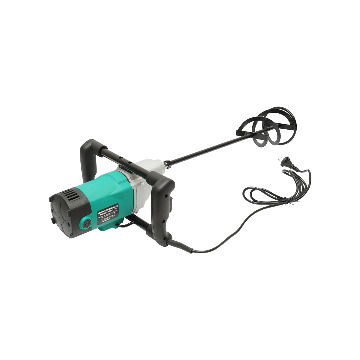 Mixer, malaxor electric cu amestecator 1400W pentru vopsea, mortar, adeziv Hoteche - imagine 4