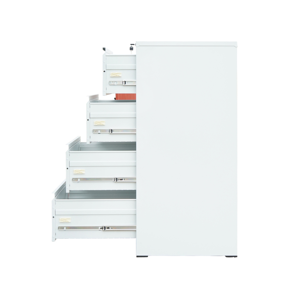Clasificator, fiset metalic cu 4 sertare 1337x462x620mm, RAL7035 Breckner Germany - imagine 5