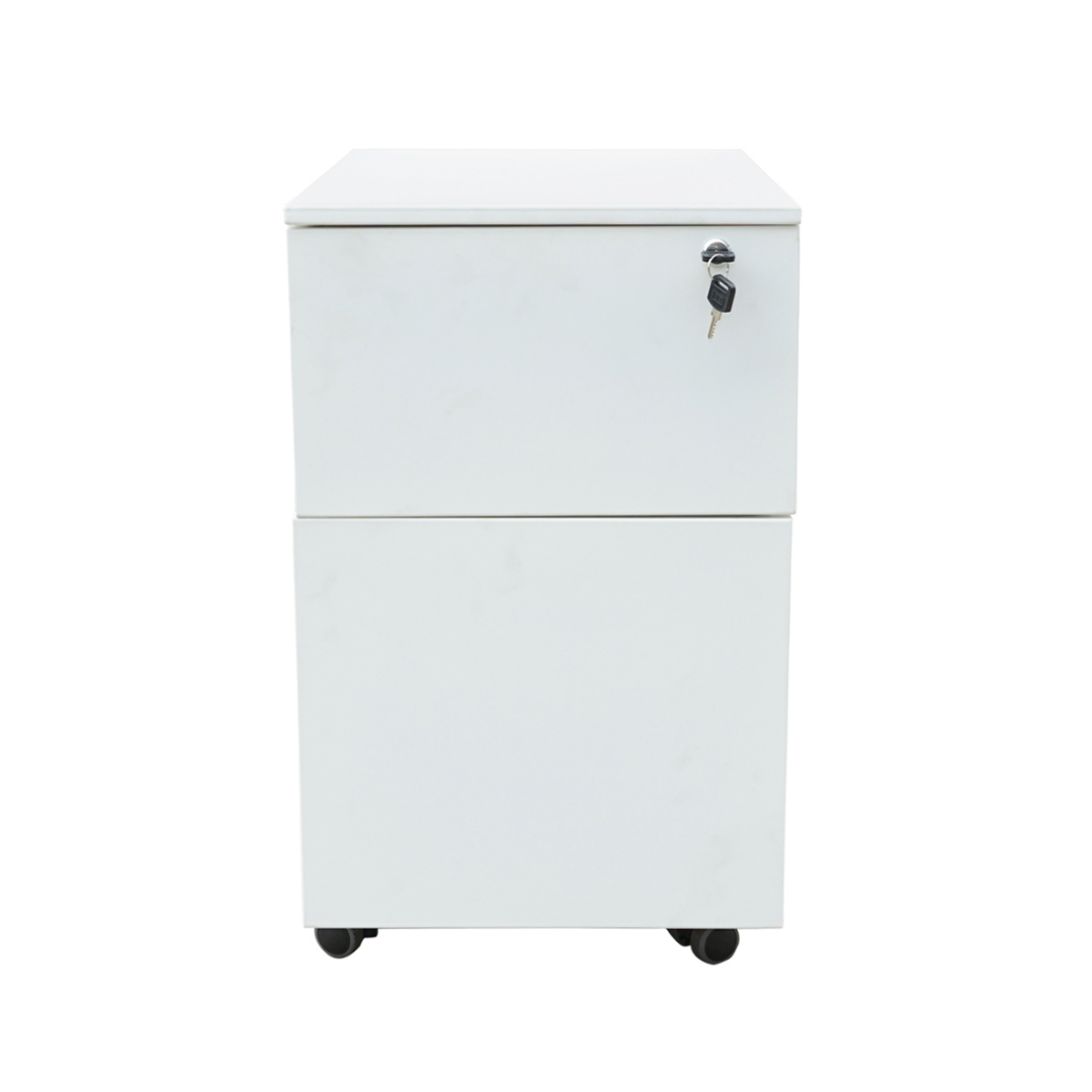 Clasificator, fiset metalic 2 sertare cu role 560x340x480mm, RAL7035 Breckner Germany - imagine 2