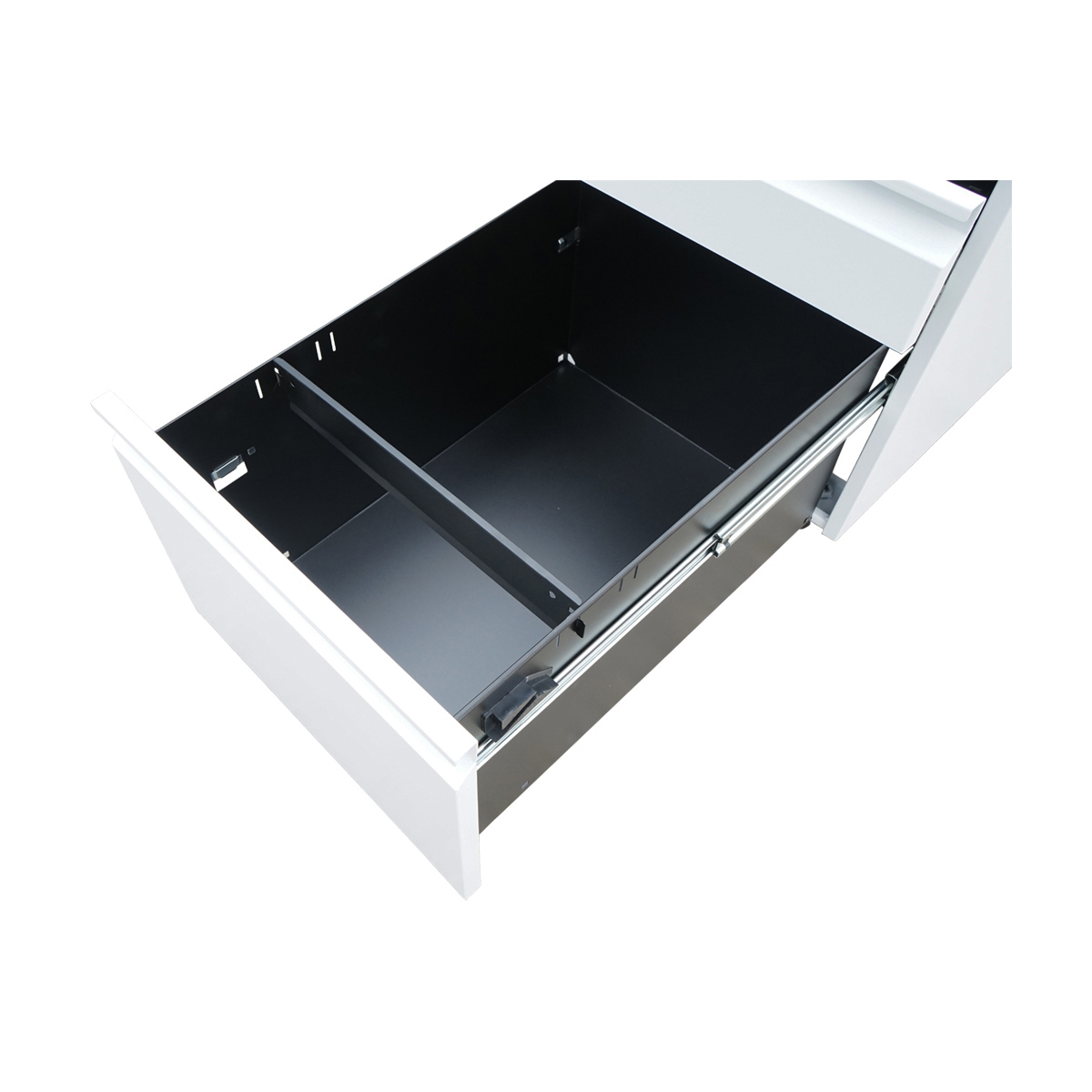 Clasificator, fiset metalic 3 sertare cu role 600X390X520mm, RAL7035 Breckner Germany - imagine 6