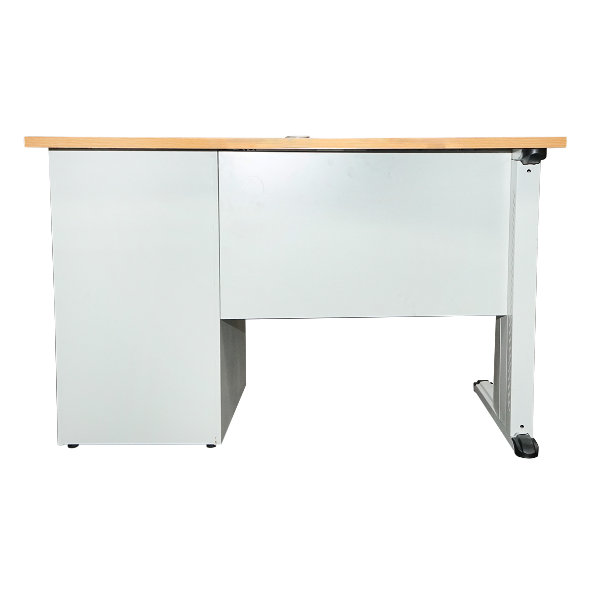Birou metalic cu 3 sertare si blat din pal 1200 x 600 x 750H  mm Breckner Germany - imagine 3
