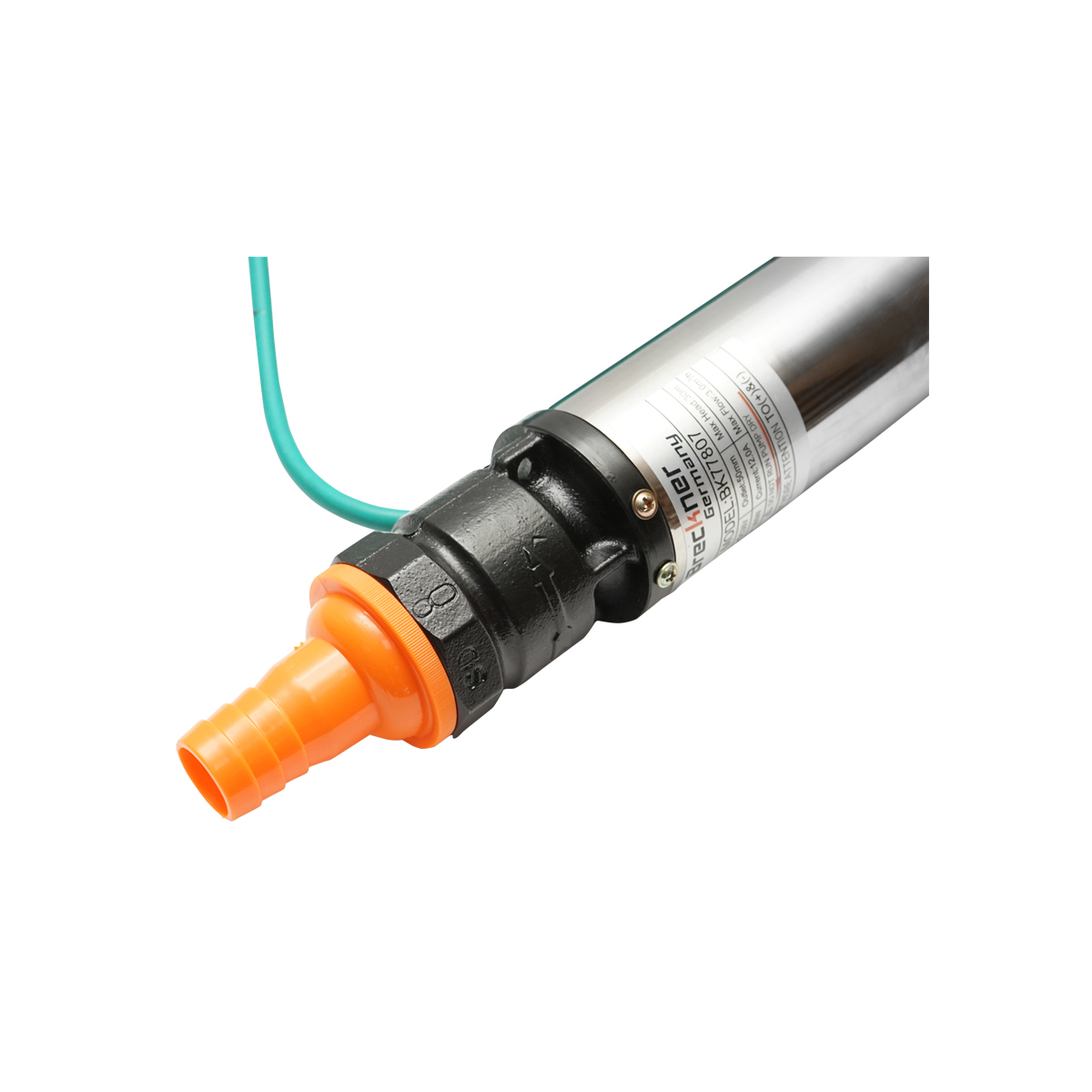 Pompa apa submersibila 300W, 36V, 3m3/h, 80mm pentru panou solar fotovoltaic Breckner Germany - imagine 3