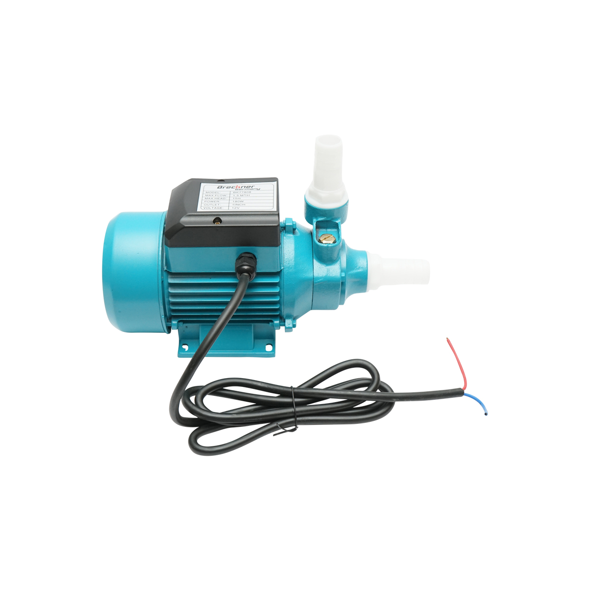 Pompa apa de suprafata 180W, 12V debit  1,5m3/h pentru panou solar fotovoltaic Breckner Germany - imagine 2