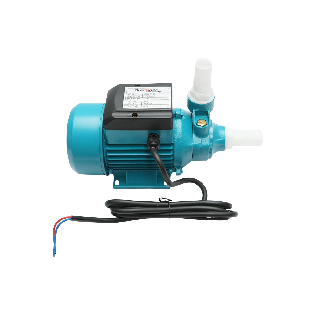 Pompa apa de suprafata 280W, 24V debit 1,5m3/h pentru panou solar fotovoltaic Breckner Germany - imagine 2