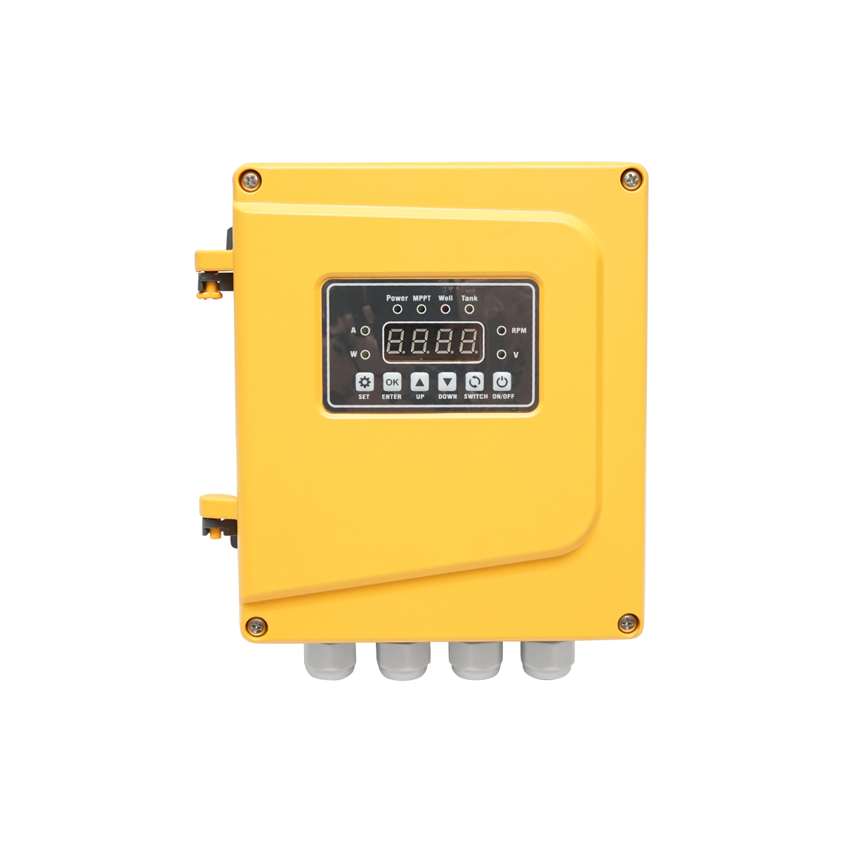 Pompa apa submersibila 1200W, 180V debit 4.44m3/h, D75mm cu controller pentru panou solar fotovoltaic Breckner Germany - imagine 6