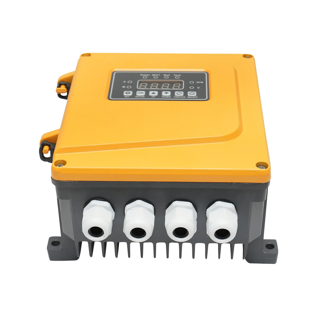 Pompa apa submersibila 1200W, 180V debit 4.44m3/h, D75mm cu controller pentru panou solar fotovoltaic Breckner Germany - imagine 8