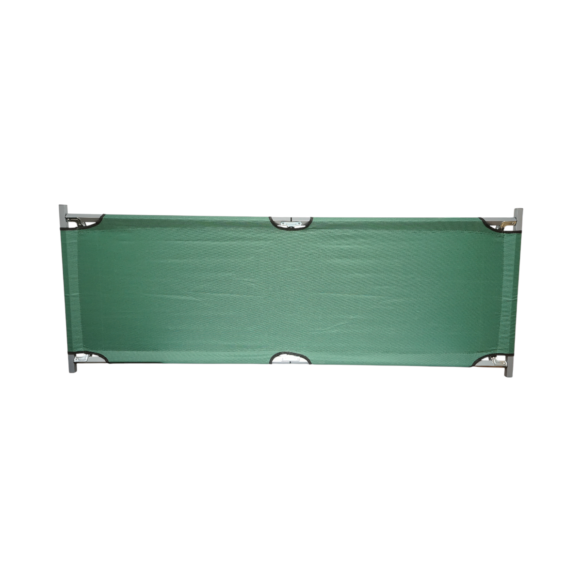 Pat pliabil de campanie, camping verde olive 190x66x42cm Breckner Germany - imagine 7
