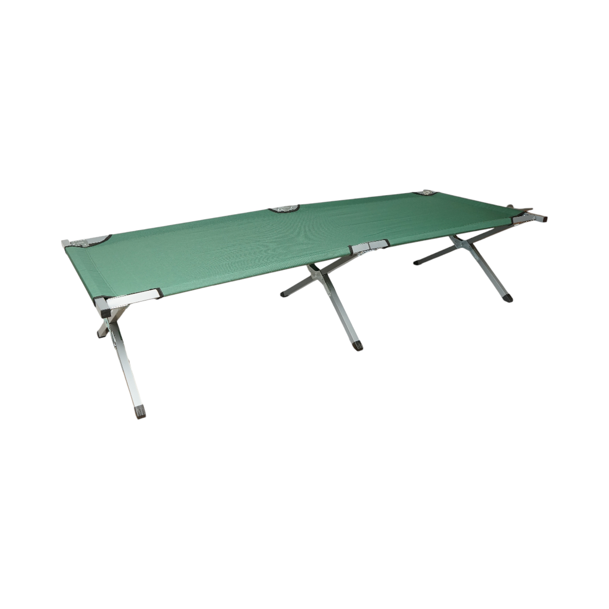 Pat pliabil de campanie, camping verde olive 190x66x42cm Breckner Germany