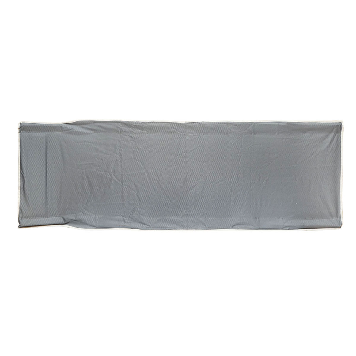 Pat pliabil de campanie, camping gri 190x66x42 cm Breckner Germany - imagine 4