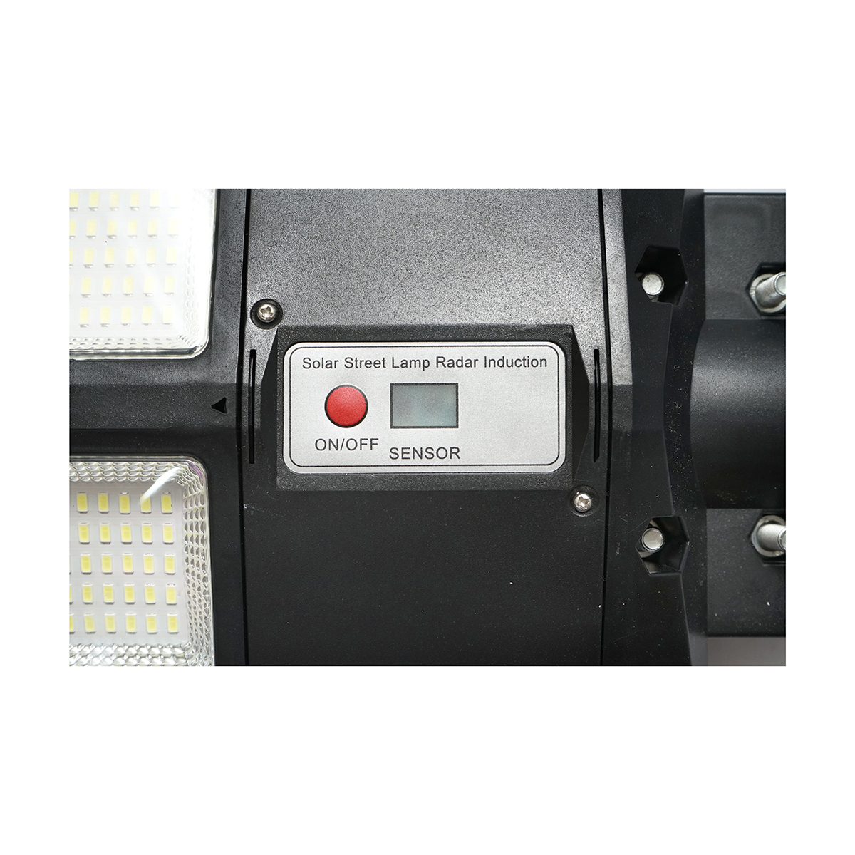 Lampa solara LED 200W iluminat stradal 6500K cu panou solar, telecomanda, senzor miscare Breckner Germany - imagine 4