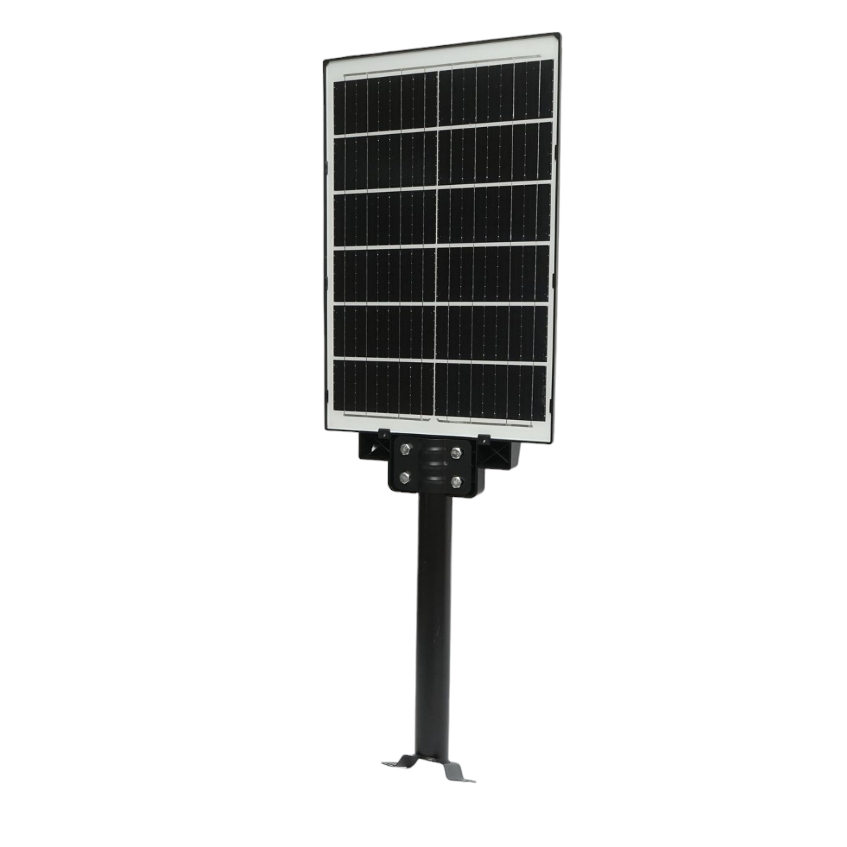 Lampa solara LED 300W iluminat stradal 6500K cu panou solar, telecomanda, senzor miscare si prindere pe stalp Breckner Germany - imagine 6