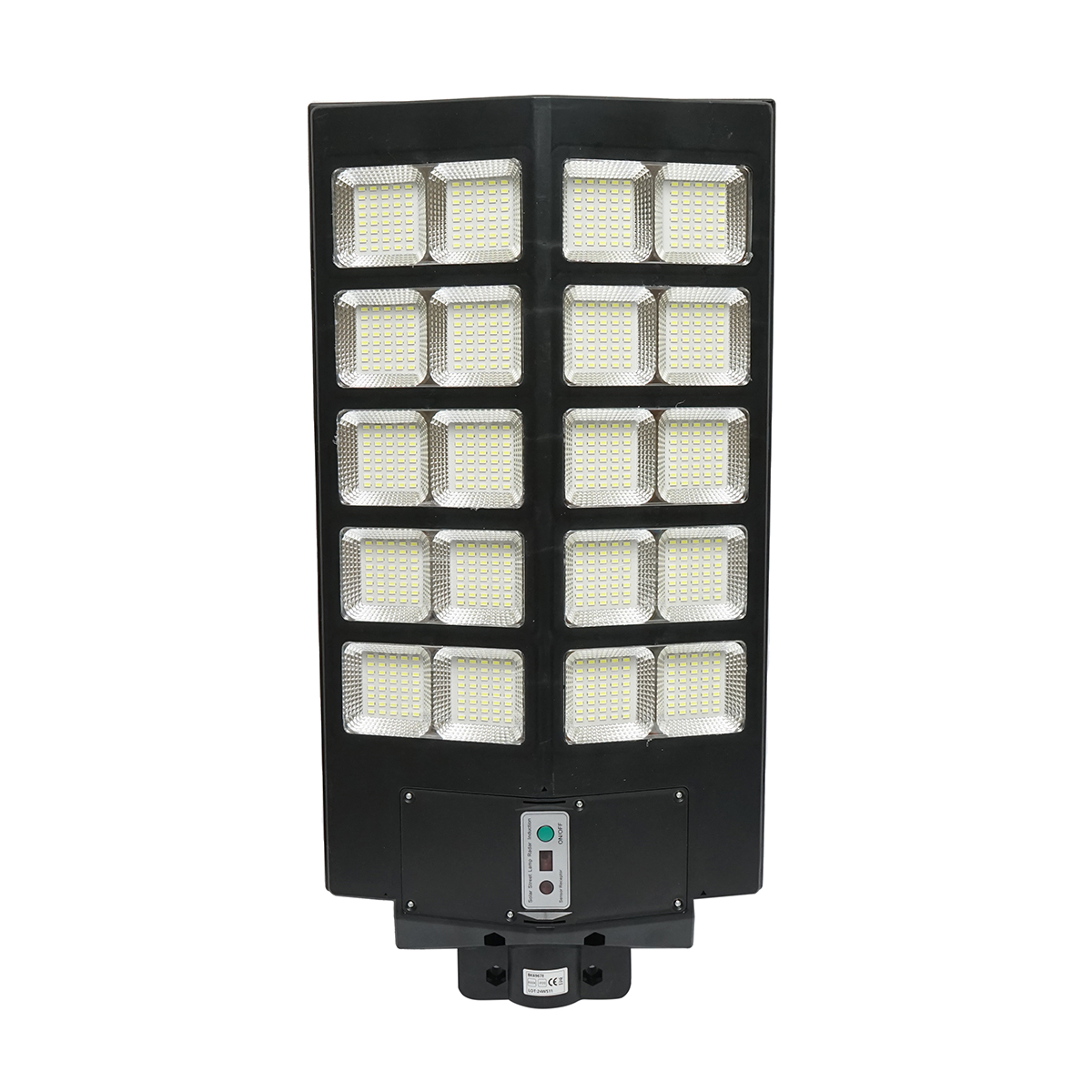 Lampa solara LED 400W iluminat stradal 6500K cu panou solar, telecomanda, senzor miscare Breckner Germany	 - imagine 5