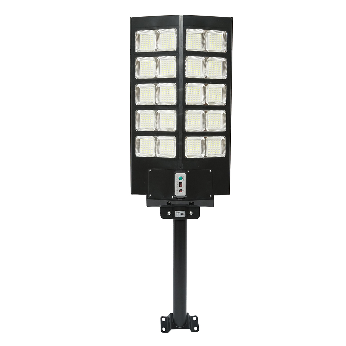 Lampa solara LED 400W iluminat stradal 6500K cu panou solar, telecomanda, senzor miscare Breckner Germany	 - imagine 2