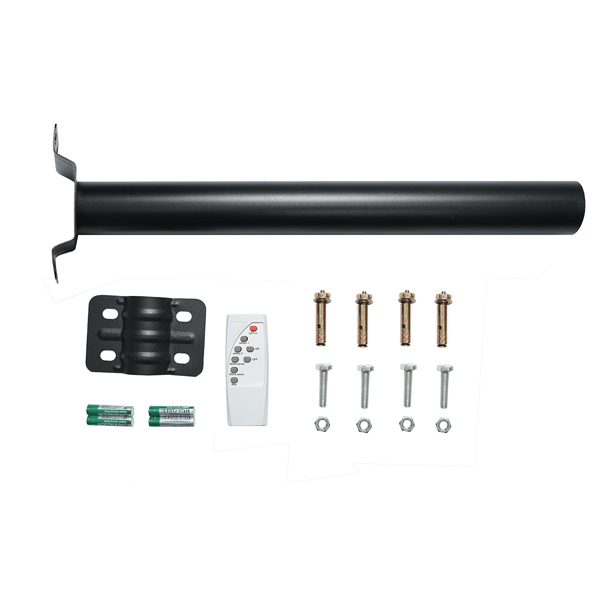 Lampa solara LED 400W iluminat stradal 6500K cu panou solar, telecomanda, senzor miscare Breckner Germany	 - imagine 7