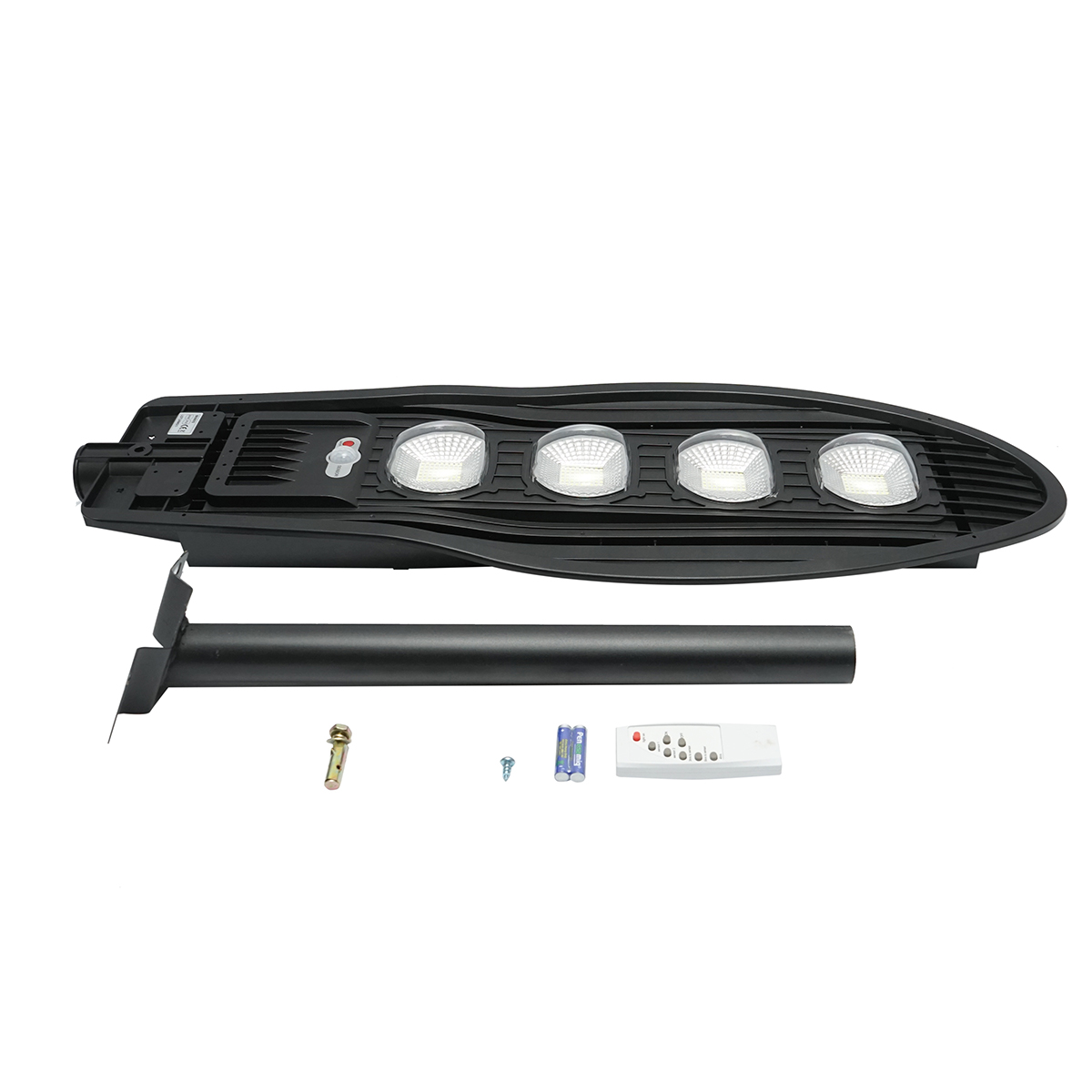 Lampa solara LED 200W pentru iluminat stradal cu panou solar si senzor de miscare Breckner Germany - imagine 7