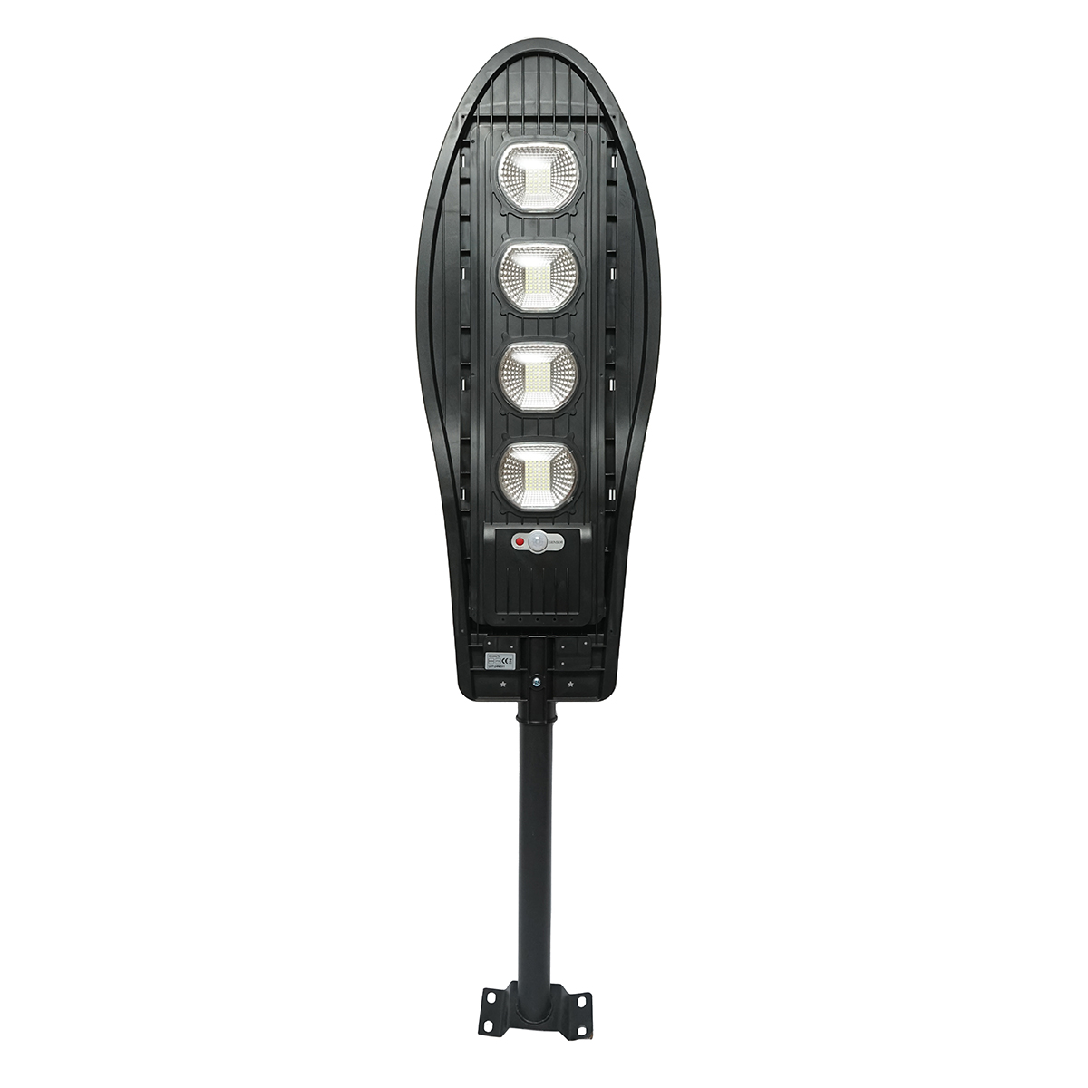 Lampa solara LED 200W pentru iluminat stradal cu panou solar si senzor de miscare Breckner Germany - imagine 2
