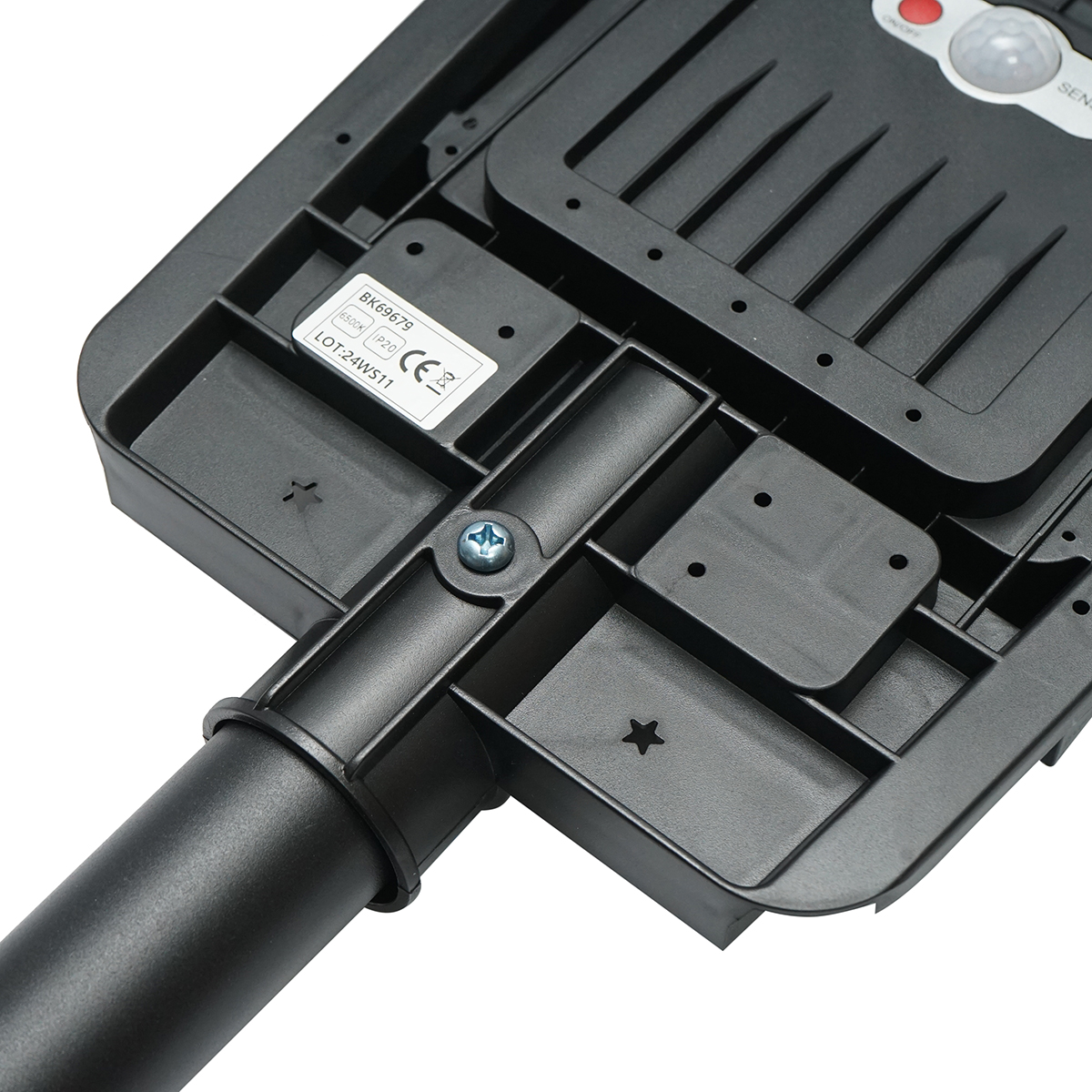 Lampa solara LED 200W pentru iluminat stradal cu panou solar si senzor de miscare Breckner Germany - imagine 10