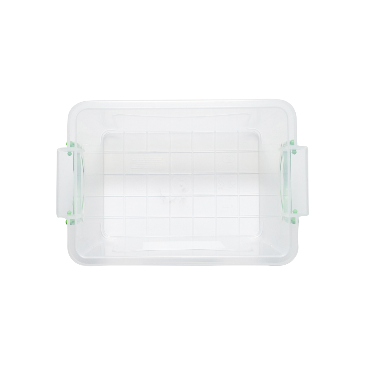 Cutie depozitare 1.5L cu capac din plastic, transparenta 210x140x100mm - imagine 5