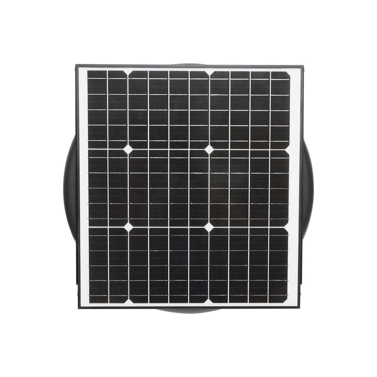 Ventilator evacuare acoperis axial industrial 300mm, 2100m3/h, motor brushless cu panou solar 35W Breckner Germany - imagine 6