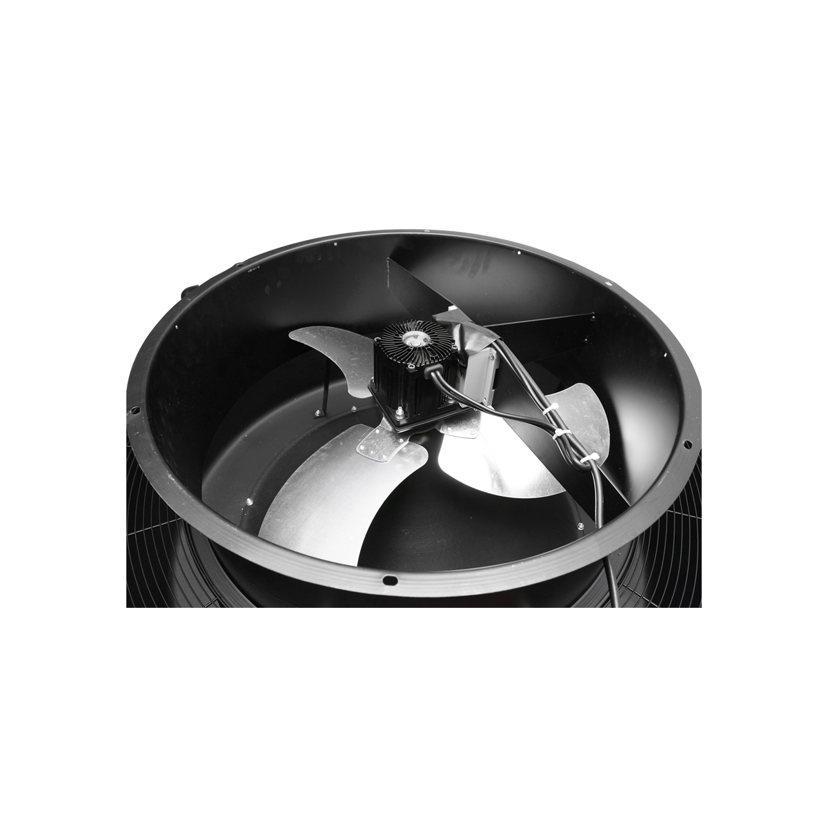 Ventilator evacuare acoperis axial industrial 600mm, 12000m3/h, motor brushless cu panou solar 180W Breckner Germany - imagine 7