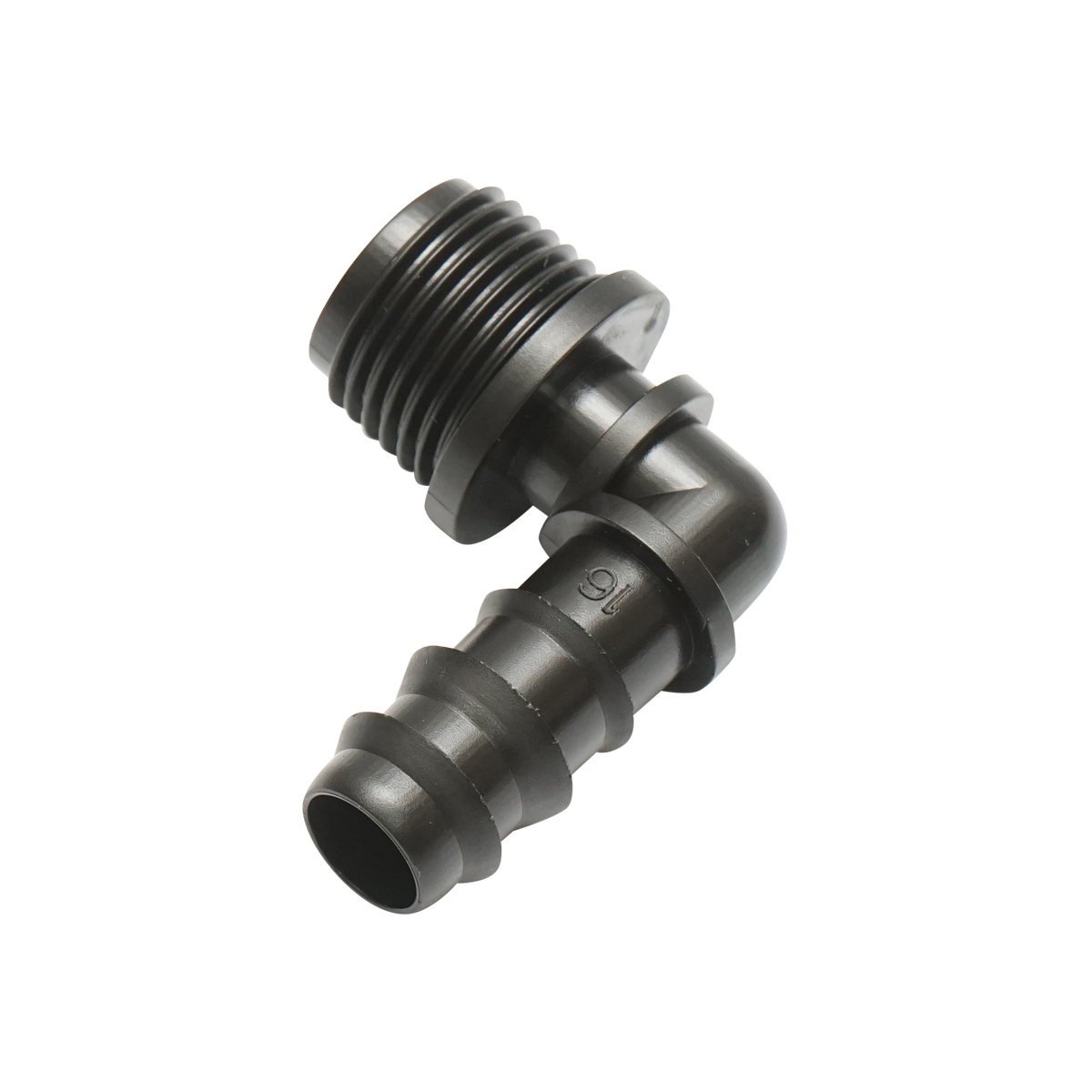 Cot conector stut tub picurare 16mm, filet exterior 3/4 inch pentru sisteme de irigatii - imagine 4