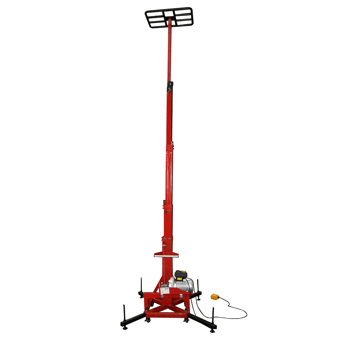 Lift electric pentru materiale constructii inaltime max 4.85m, 200Kg cu telecomanda - imagine 2