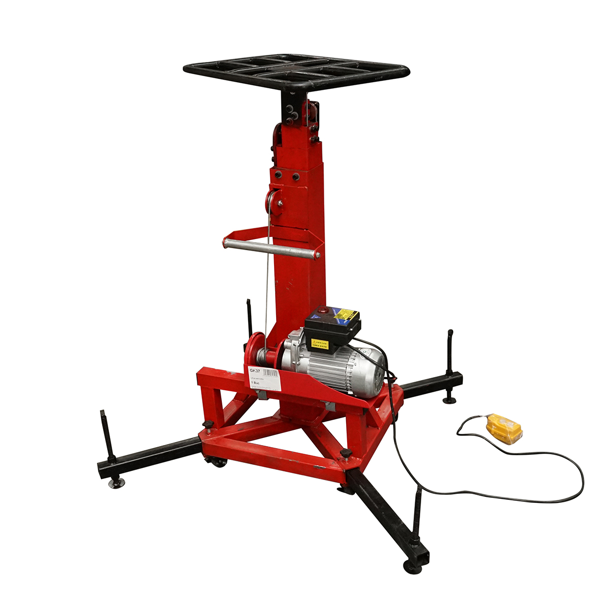 Lift electric pentru materiale constructii inaltime max 4.85m, 200Kg cu telecomanda - imagine 4