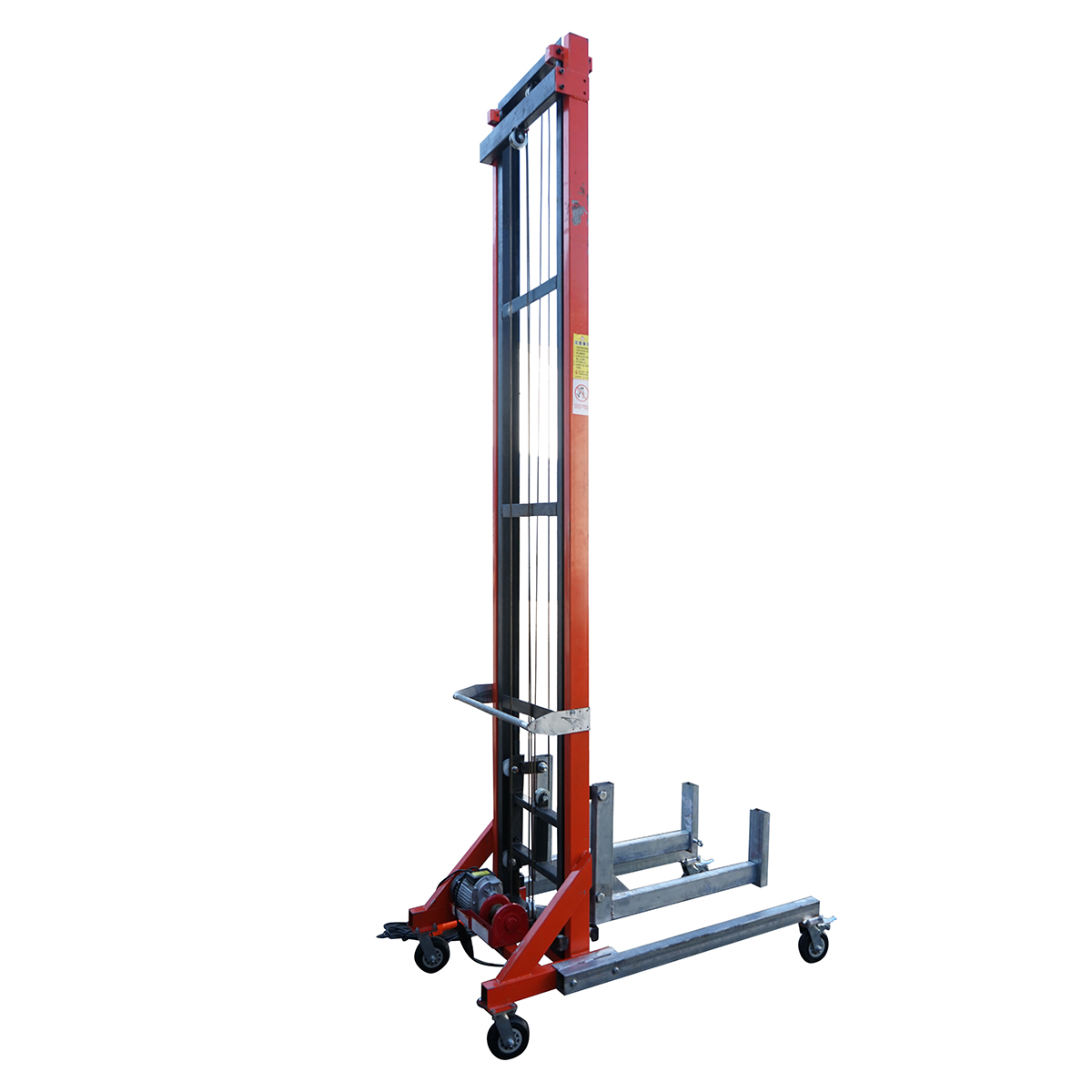 Lift electric pentru materiale constructii inaltime max 6m, 265kg cu telecomanda - imagine 4