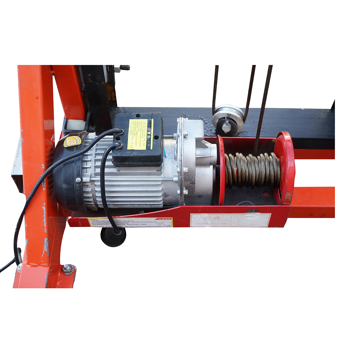 Lift electric pentru materiale constructii inaltime max 6m, 265kg cu telecomanda - imagine 9