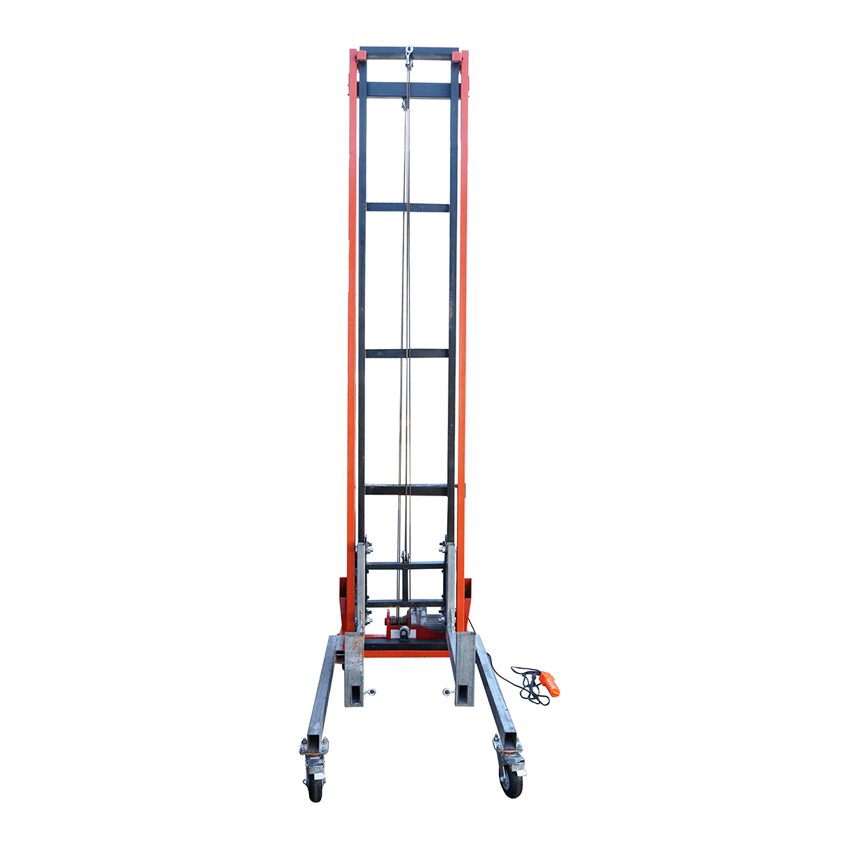 Lift electric pentru materiale constructii inaltime max 6m, 265kg cu telecomanda - imagine 5