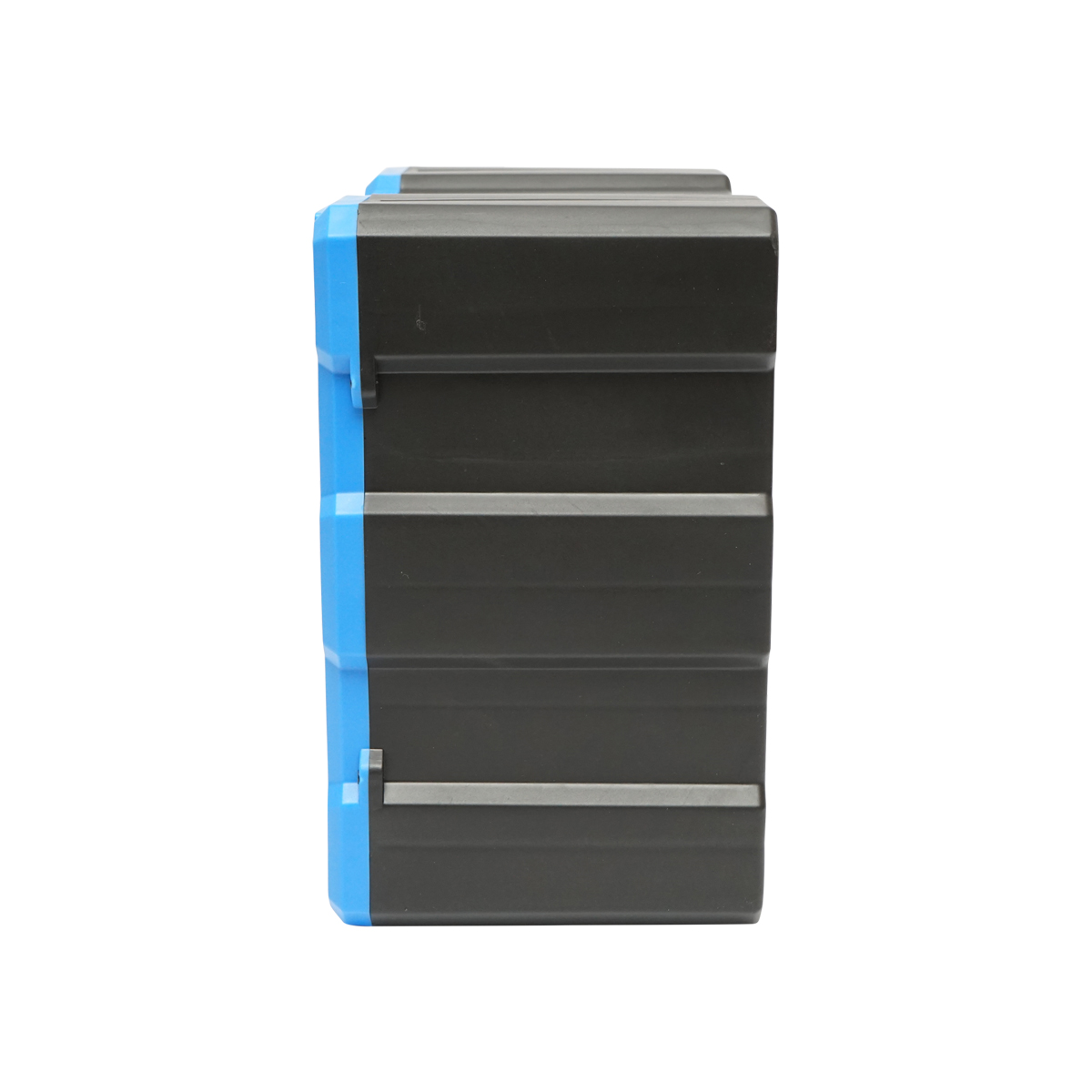 Cutie depozitare albastra din plastic modulara, 6 sertare 267x157x262mm Breckner Germany - imagine 3