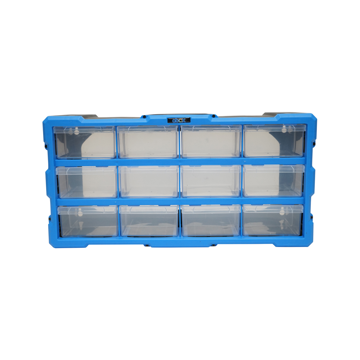 Cutie depozitare albastra din plastic modulara, 12 sertare 497x157x250mm Breckner Germany