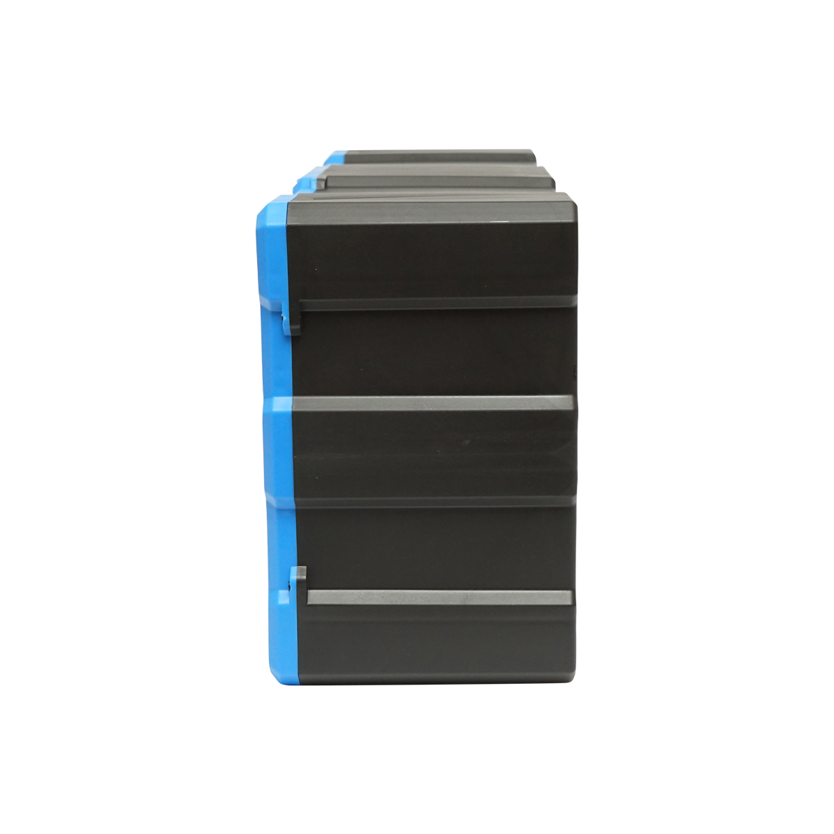 Cutie depozitare albastra din plastic modulara, 12 sertare 497x157x250mm Breckner Germany - imagine 3