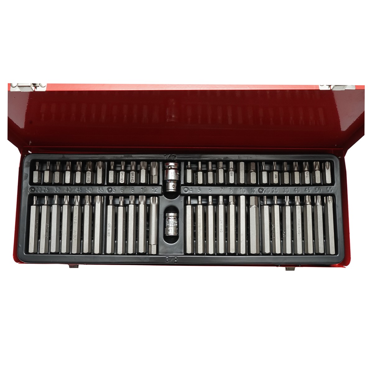 Set 54 piese imbus, biti torx, hex si spline Breckner Germany - imagine 3