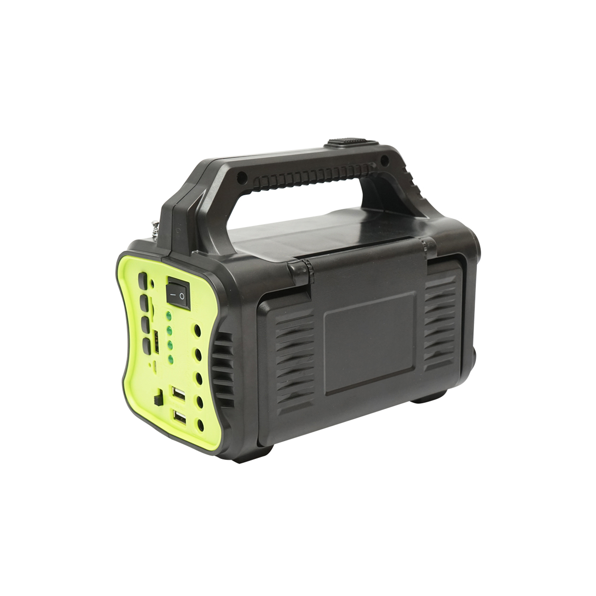 Kit iluminat portabil LED cu 4 becuri/proiector, panou solar radio FM si baterie 10000 mAhH pentru pescuit camping GD-8076 - imagine 8