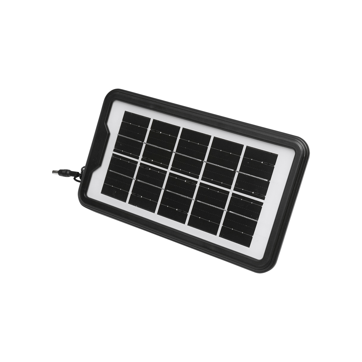 Kit iluminat portabil LED cu 3 becuri/proiector, panou solar si baterie 3.7V, 4500Ah pentru pescuit camping GD-8080 - imagine 4