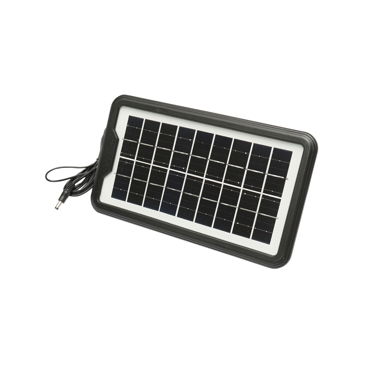 Kit iluminat portabil LED cu 3 becuri/proiector, panou solar si baterie 6V, 4.5Ah pentru pescuit camping GD-12 - imagine 6