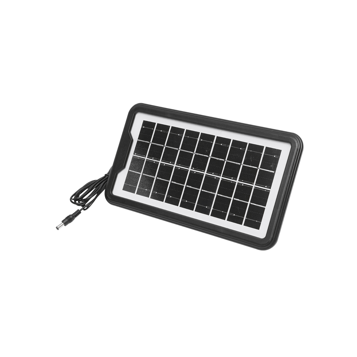 Kit iluminat portabil LED cu 3 becuri/proiector, panou solar si baterie 6V, 3Ah pentru pescuit camping GD-17 - imagine 7