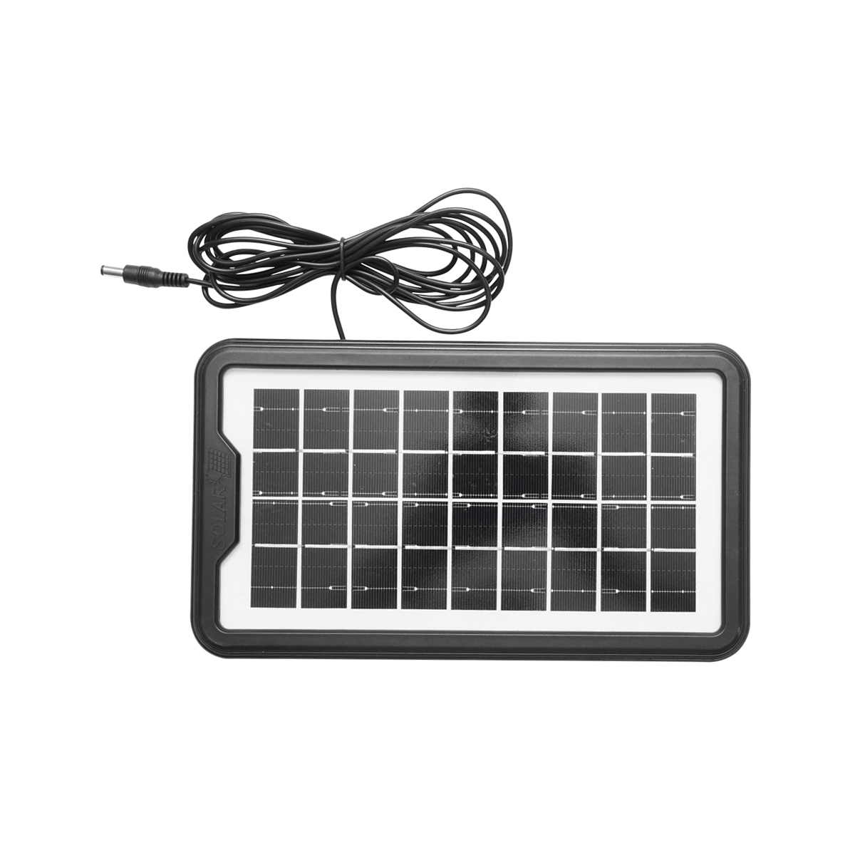 Kit iluminat portabil LED cu 3 becuri/proiector, panou solar si baterie 6V, 3Ah pentru pescuit camping GD-17 - imagine 8